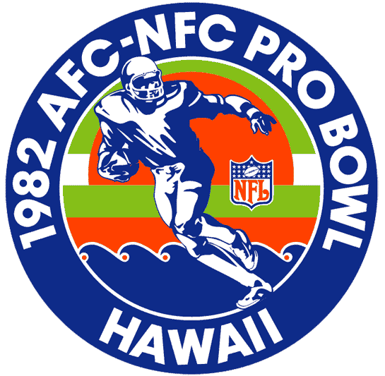 Pro Bowl 1982 Primary Logo t shirt iron on transfers